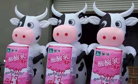 延边朝鲜族牛奶厂广告气模