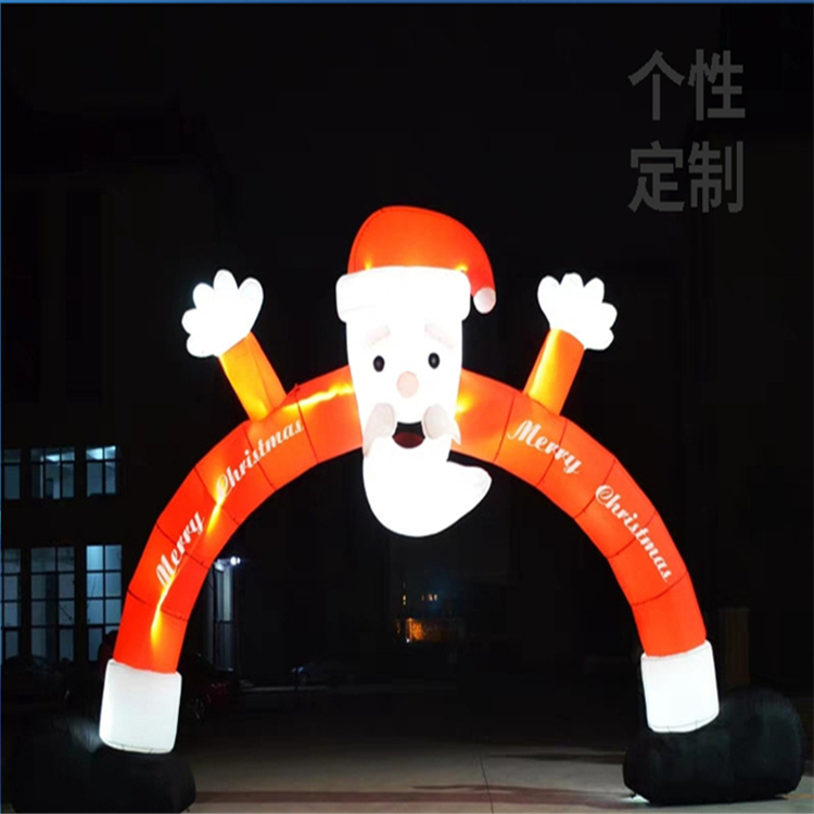 延边朝鲜族圣诞老人特色拱门